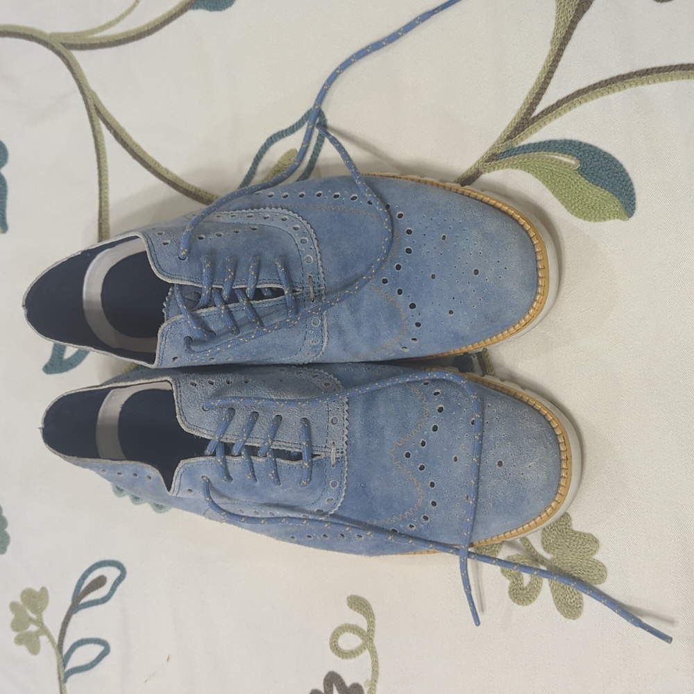 Cole haan baby blue zero grand 10.5